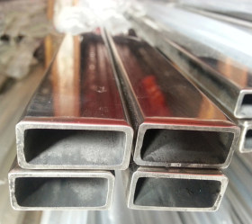 不锈钢矩形管厂家 304不锈钢装饰用管批发 矩形管抛光制品管