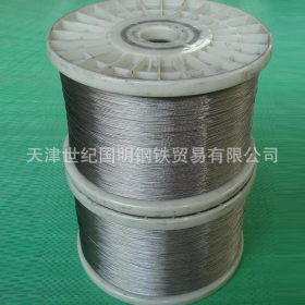 长期批发 防锈耐磨304不锈钢丝绳 高强度矿用钢丝绳