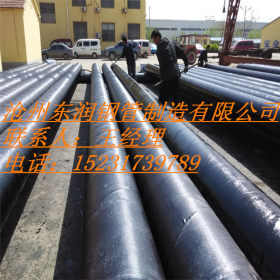 厂家生产螺旋钢管污水管道加工厂家 环氧煤沥青防腐螺旋钢管 现货