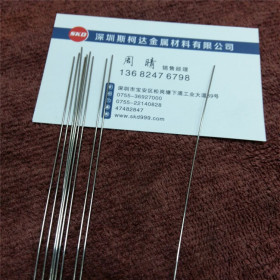 深圳304不锈钢毛细管厂家精密小圆管切割加工特细外径0.4壁厚0.11
