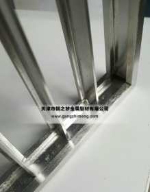 钢之梦 厂家直销 专业出口型材 线性沟盖板 304不锈钢型材