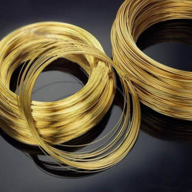 厂家直销 饰品用黄铜线材 环保低铅 可达欧盟环保要求 线性稳定