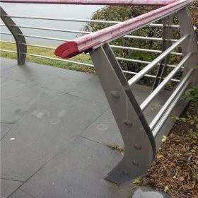 浙江河道防撞护栏  不锈钢复合管护栏 304不锈钢复合管