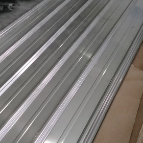 厂家定制 201 304不锈钢压纹板 专业定制波纹板 钢结构建筑