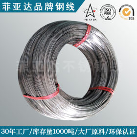 304不锈钢中硬钢线盐城工厂菲亚达钢丝广州仓库厂价促销 不锈钢丝