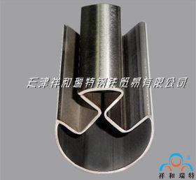 冷拔异型管 加工定制多规格滚压管材 天津钢材厂精密椭圆异型管