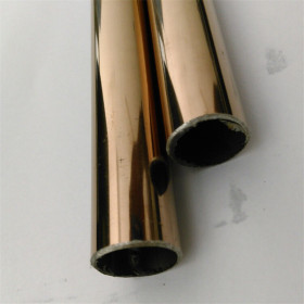 9.5mm玫瑰金圆管 201-304不锈钢圆通10*0.3*0.4*0.5*0.6*0.7*0.8