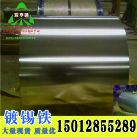 专业提供 深圳宝安马口铁分条 宝钢统一马口铁 锡层2.8/2.8 0.2mm