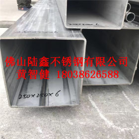 304不锈钢工业焊管100*80mm大口径不锈钢方管 钢结构工程用管