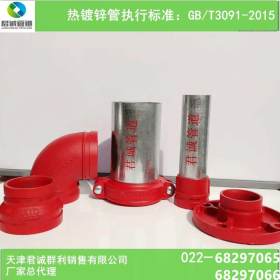 高品质钢管镀锌管热镀锌钢管DN32*2.0
