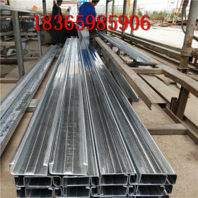 C型钢生产厂家 钢结构梁用C型钢 镀锌防腐C型钢 经济实用黑C型钢