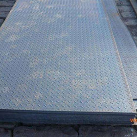 佛山乐从厂家批发H-Q235B花纹板防滑板压花冲花各种花型不锈钢板
