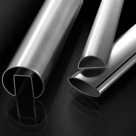 厂家供应304不锈钢异型管  扇形管  三角管 椭圆管