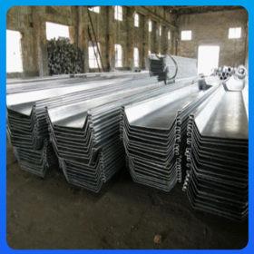 河北唐山钢板桩 优质U型拉森钢板桩厂家合源建材 24小时为您服务