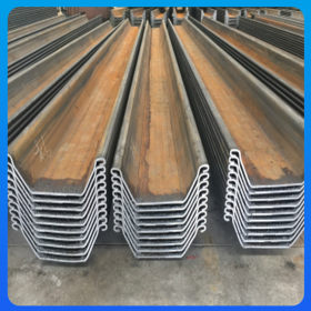 Q235拉森钢板桩价格 拉森钢板桩厂家直销 钢板桩规格 钢板桩施工
