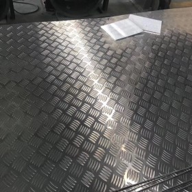 五条筋花纹铝板 防滑花纹铝板价格 厂家批发