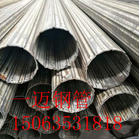 现货铁管圆管 焊接钢管Q235B异形铁管 薄壁平椭圆焊管家居制造管