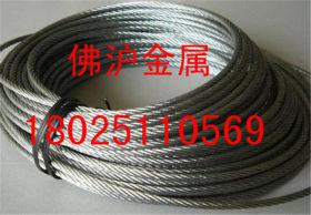 厂家直销310不锈钢钢丝绳 310S不锈钢钢丝绳 耐高温不锈钢钢丝绳