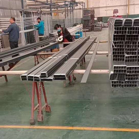 供应120*50*2建筑用铝方管  铝合金方管 北京大规格铝方管 优惠