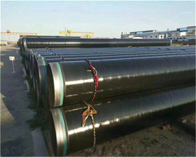 输送燃气 3PE防腐钢管 预制直埋 3PE防腐钢管 DN300 3PE防腐钢管