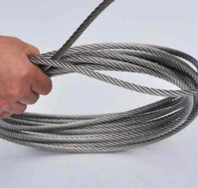 厂家直供SUS302耐腐蚀耐酸碱特粗不锈钢钢丝绳