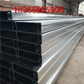 C型钢生产加工 钢结构檩条C型钢 低合金高强度C型钢 热浸锌C型钢