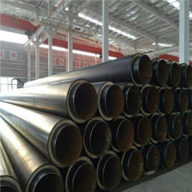 小区供热预制直埋聚氨酯铁皮镀锌保温钢管生产厂家