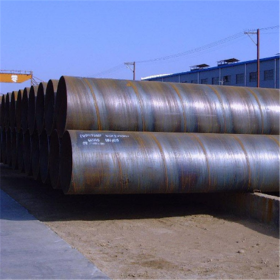 供应防腐螺旋钢管 供水排污用外环氧煤沥青Q235B螺旋钢管价格合理