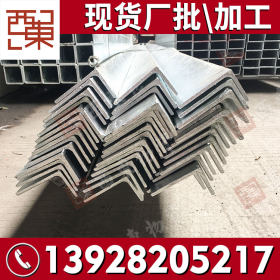 江门揭阳30x3镀锌角钢 广西钢材生产厂家批发加工q235角钢一根