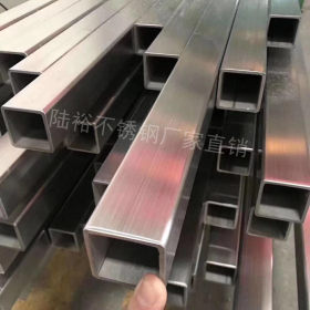 201/304/316不锈钢方管矩形管工业厚壁管镜面装饰焊管 3*3*0.8