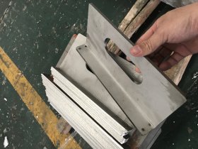 厂家直销304中厚板不锈钢圆盘 304圆片激光切割 水刀切割可零切割