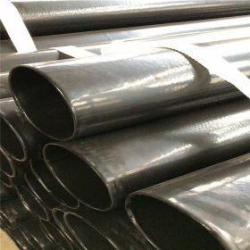 高质量热浸塑钢管150 黑色可定做热浸塑钢管 穿线保护热浸塑钢管
