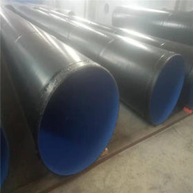专业生产内壁IPN8710饮水防腐管加强级环氧煤沥青防腐螺旋钢管