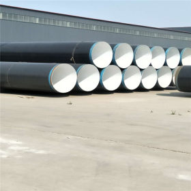 三层PE螺旋管制造厂家 包覆式燃气管道用3PE防腐无缝钢管厂家