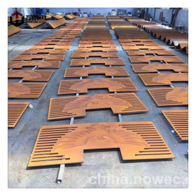 耐候钢板厚度10mm耐候钢板 耐候钢板 雕刻广告牌制造 造型加工