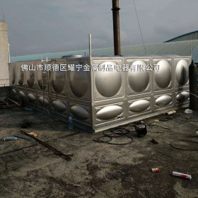 青州市消防水箱安装规范 保温不锈钢水塔价格 家用贮水箱