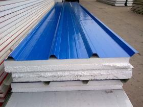 现货批发 压型彩钢板 压型彩钢板厂价销售 压型海蓝彩钢板