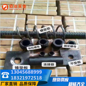 天铁精轧螺纹钢 螺母 连接器PSB785现货供应15-50可按尺寸加工