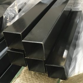 佛山彩色不锈钢焊管 黑钛金不锈钢管 亚光黑色201不锈钢管厂