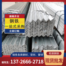 广东现货供应 Q235B角钢 等边角铁 等边角钢 镀锌角钢 欢迎订购