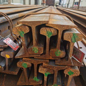 广东潮州市起重机械轨道钢轨 铁路轨道钢 重轨  轨道配件