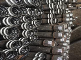 沧州供应国标声测管   钢材批发   钳压式声测管