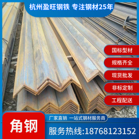 【厂家直销】杭州现货批发角钢 非标角铁 国标角钢 规格齐全