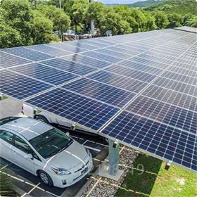 定制太阳能车棚离网供电系统新能源光伏发电车棚电动汽车充电桩