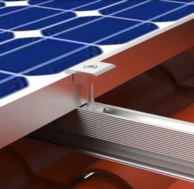 天津现货销售优质光伏支架立柱 屋顶太阳能光伏组件支架 莱迪科技